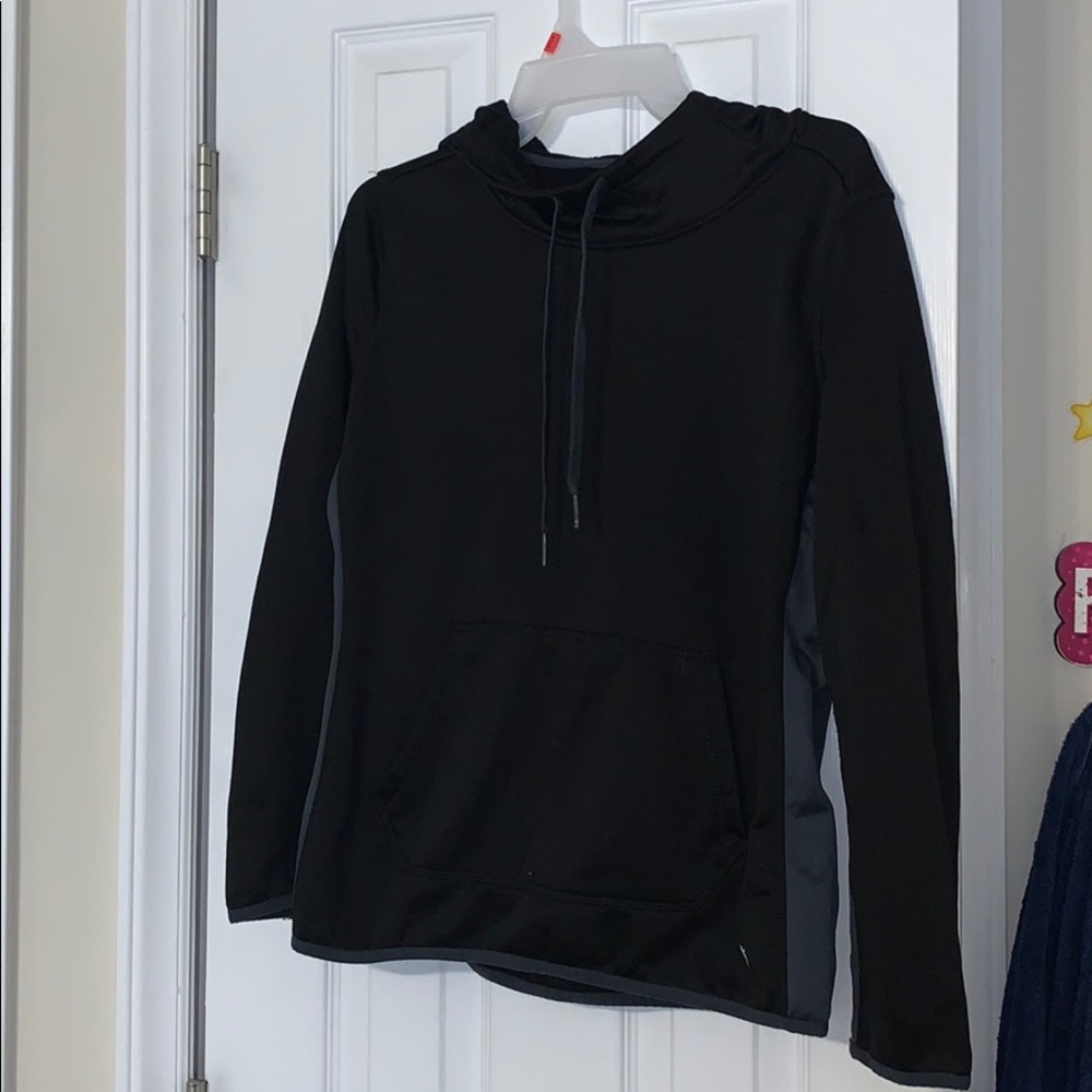 Da skin Black and Gray Hoodie